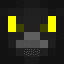 Minecraft skin hráče Raven